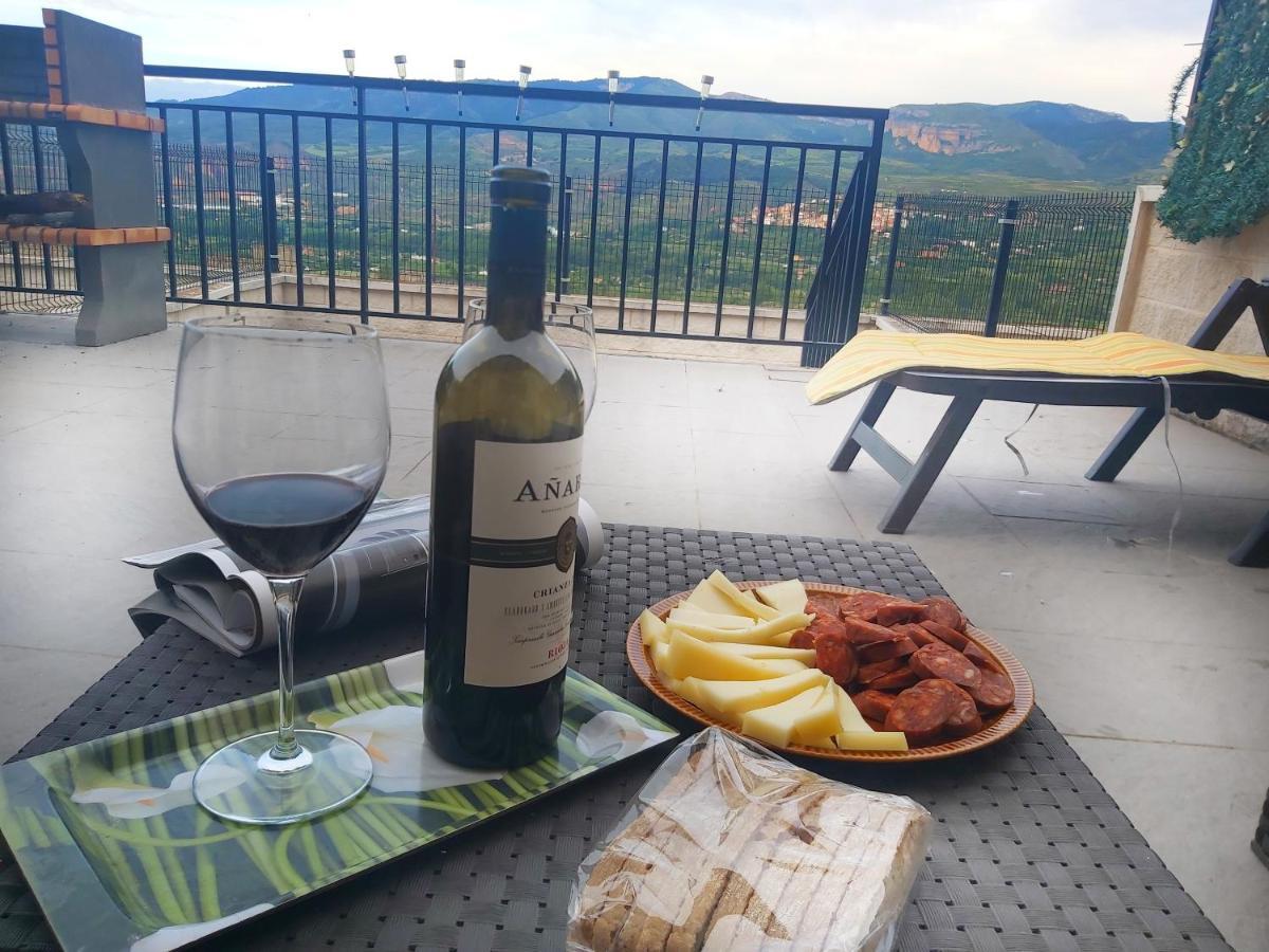 Chalet El Mirador Del Valle Barbacoa By Apartamentos Logrono Nalda 外观 照片